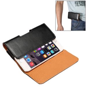 Horizontal Style Lamb Skin Texture Waist Bag with Back Splint for iPhone 6 / Galaxy S4 / S3 (OEM)