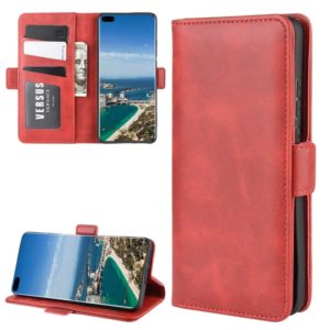 For Huawei P40 Pro+ Dual-side Magnetic Buckle Horizontal Flip Leather Case with Holder & Card Slots & Wallet(Red) (OEM)