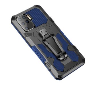 For OPPO A94 Armor Warrior Shockproof PC + TPU Protective Case(Blue) (OEM)