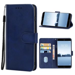 Leather Phone Case For Meizu 15(Blue) (OEM)