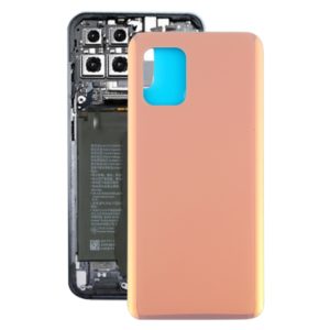 Glass Material Battery Back Cover for Xiaomi Mi 10 Lite 5G/Mi 10 Youth 5G(Gold) (OEM)