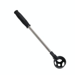 Golf 8 Sections Foldable Antenna Rod Stainless Steel Ball Picker(Black) (OEM)