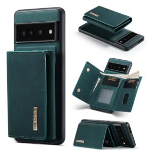 For Google Pixel 7 Pro 5G DG.MING M1 Series 3-Fold Multi Card Wallet + Magnetic Phone Case(Green) (DG.MING) (OEM)