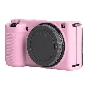 For Sony ZV-E10 Soft Silicone Protective Case (Pink) (OEM)