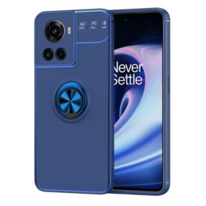 For OnePlus Ace Metal Ring Holder TPU Phone Case(Blue) (OEM)