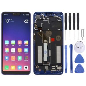 TFT LCD Screen for Xiaomi Mi 8 Lite Digitizer Full Assembly with Frame(Blue) (OEM)