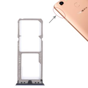 For OPPO A79 2 x SIM Card Tray + Micro SD Card Tray (Blue) (OEM)