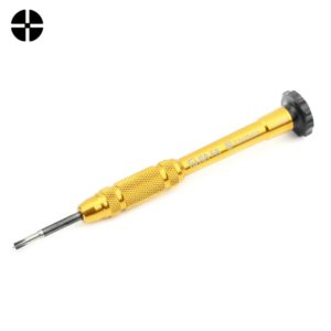 JIAFA JF-609-2.5 Hollow Cross Tip 2.5 Middle Bezel Repair Screwdriver(Gold) (JIAFA) (OEM)