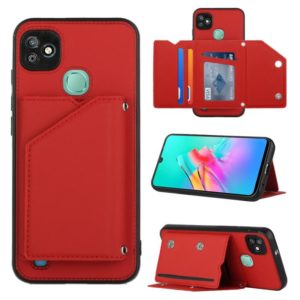 For Infinix Smart HD 2021-X612 Skin Feel PU + TPU + PC Phone Case(Red) (OEM)