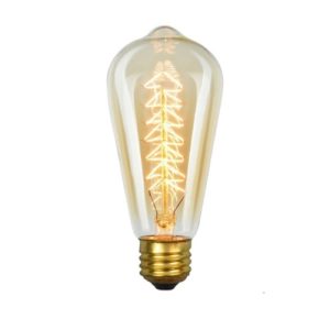 E27 40W Retro Edison Light Bulb Filament Vintage Ampoule Incandescent Bulb, AC 220V(ST64 Christmas tree) (OEM)