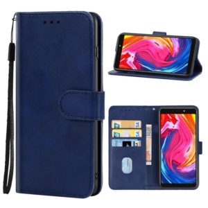 Leather Phone Case For Itel A56(Blue) (OEM)