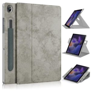 For Samsung Galaxy Tab A8 2022 SM-X200 360 Degrees Rotation Leather Tablet Case(Grey) (OEM)