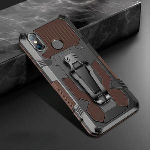 For Xiaomi Redmi Note 5 Pro Machine Armor Warrior Shockproof PC + TPU Protective Case(Coffee) (OEM)