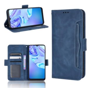 For TCL 30 SE / 30 E / 306 / Sharp Aquos V6 Skin Feel Calf Pattern Leather Phone Case(Blue) (OEM)