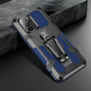 For Samsung Galaxy Note 20 Ultra Machine Armor Warrior Shockproof PC + TPU Protective Case(Royal Blue) (OEM)