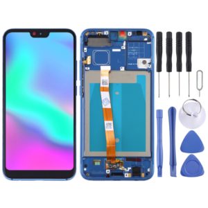 OEM LCD Screen for Huawei Honor 10 Digitizer Full Assembly with Frame (Blue) (OEM)