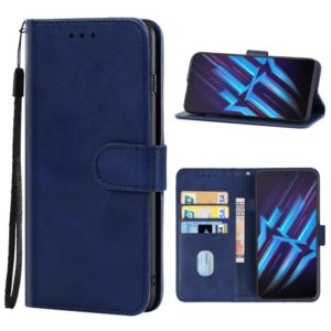 For ZTE nubia Red Magic 6R Leather Phone Case(Blue) (OEM)