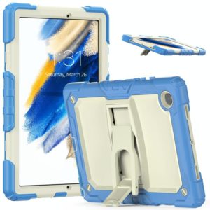 For Samsung Galaxy Tab A8 10.5 2021 Shockproof Beige Silicone + PC Tablet Protective Case(Light Blue) (OEM)