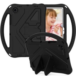 For Samsung Galaxy Tab A8 10.5 2021 X200 / X205 EVA Shockproof Tablet Case with Holder(Black) (OEM)