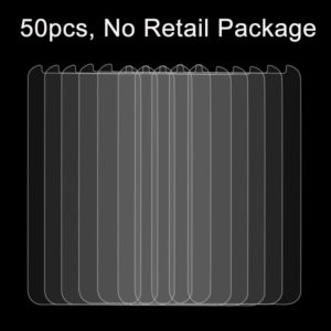 50 PCS for Huawei G9 Plus 0.26mm 9H Surface Hardness Explosion-proof Non-full Screen Tempered Glass Screen Film, No Retail Package (OEM)