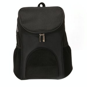 Portable Folding Nylon Breathable Pet Carrier Backpack, Size: 33 x 30 x 24cm (Black) (OEM)