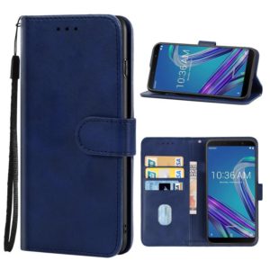 Leather Phone Case For Asus Zenfone Max Pro ZB602KL(Blue) (OEM)