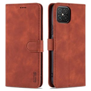 For Huawei nova 8 SE AZNS Skin Feel Calf Texture Horizontal Flip Leather Case with Card Slots & Holder & Wallet(Brown) (AZNS) (OEM)