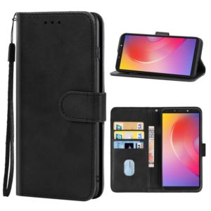 Leather Phone Case For Infinix Smart 2 HD(Black) (OEM)