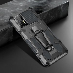 For Motorola Moto G Stylus (2021) Machine Armor Warrior Shockproof PC + TPU Protective Case(Gray) (OEM)