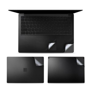 4 in 1 Notebook Shell Protective Film Sticker Set for Microsoft Surface Laptop 3 13.5 inch (Black) (OEM)