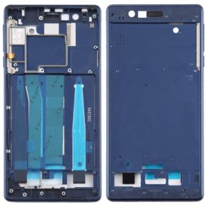 Front Housing LCD Frame Bezel Plate for Nokia 3 / TA-1020 TA-1028 TA-1032 TA-1038 (Blue) (OEM)