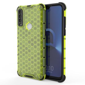 For Alcatel 1S (2020) Shockproof Honeycomb PC + TPU Case(Green) (OEM)