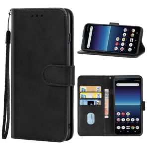 Leather Phone Case For Sony Xperia 10 II(Black) (OEM)