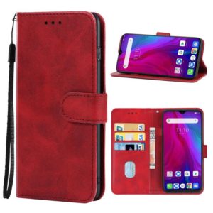 Leather Phone Case For Ulefone Power 6(Red) (OEM)
