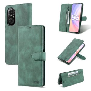 For Honor 50 SE AZNS Dream II Skin Feel PU+TPU Horizontal Flip Leather Case with Holder & Card Slots & Wallet(Green) (AZNS) (OEM)