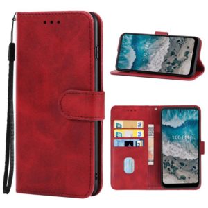 Leather Phone Case For Nokia X100(Red) (OEM)