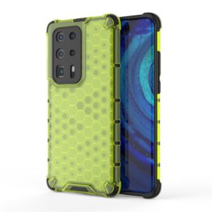 For Huawei P40 Pro+ Shockproof Honeycomb PC + TPU Case(Green) (OEM)