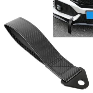 Car Universal Tow Strap Screw Hole Carbon Fiber Towing Rope (OEM)