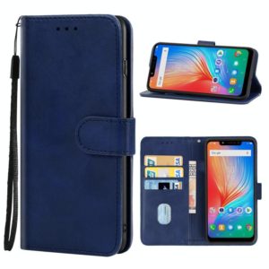 For Tecno Spark 3 Pro Leather Phone Case(Blue) (OEM)