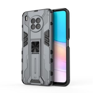 For Huawei nova 8i Supersonic PC + TPU Shock-proof Protective Case with Holder(Grey) (OEM)