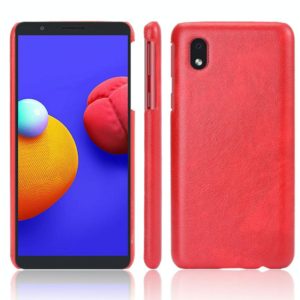 For Samsung Galaxy A01 Core / M01 Core Shockproof Litchi Texture PC + PU Case(Red) (OEM)