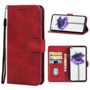 For Nothing Phone 1 Leather Phone Case(Red) (OEM)