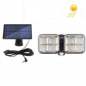 TY06604 120 SMD Solar Human Body Induction Light Outdoor Waterproof LED Wall Light (OEM)