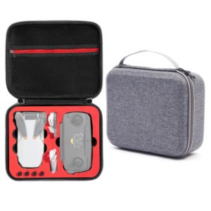 For DJI Mini SE Shockproof Carrying Hard Case Storage Bag, Size: 24 x 19 x 9cm(Grey + Red Liner) (OEM)