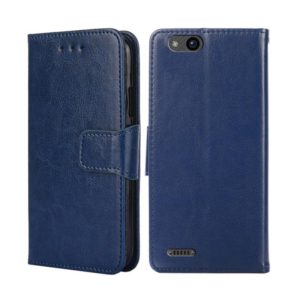 For ZTE Tempo X Crystal Texture Leather Phone Case(Royal Blue) (OEM)
