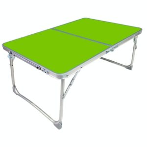 Plastic Mat Adjustable Portable Laptop Table Folding Stand Computer Reading Desk Bed Tray (Green) (OEM)