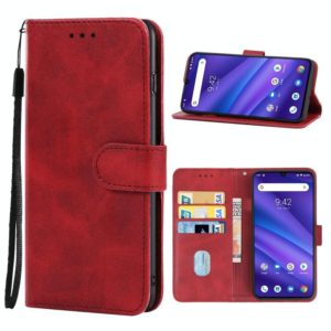Leather Phone Case For UMIDIGI A5 Pro(Red) (OEM)