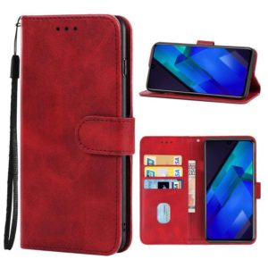 For Infinix Note 12 / G88 Leather Phone Case (Red) (OEM)