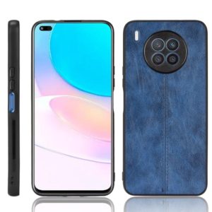For Huawei nova 8i / Honor 50 Lite Sewing Cow Pattern Skin Phone Case(Blue) (OEM)