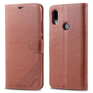 For Xiaomi Redmi Note 7 AZNS Sheepskin Texture Horizontal Flip Leather Case with Holder & Card Slots & Wallet(Brown) (AZNS) (OEM)
